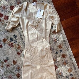 NWT Short sleeve mini sweater dress